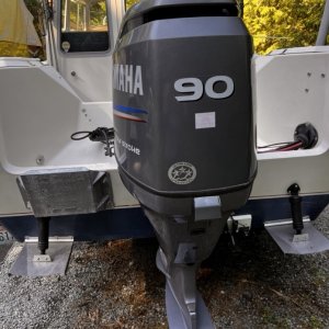 Yamaha 90 HP w/ 400 Hours - Sport Trim Tabs