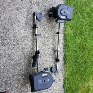 Scotty 30-60" Extendable Electric Down Riggers
