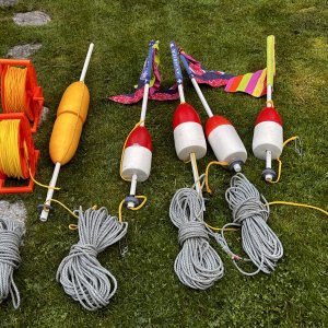 Leaded Crab Lines, Shrimp Lines and Buoys