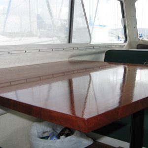 mahogany table