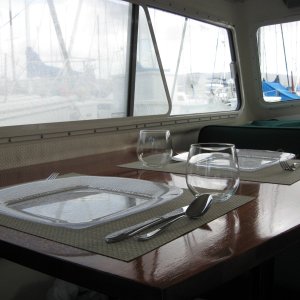 Media 'mahogany table' in album 'Bolster, rails, Magma Catalina, generator shelf'