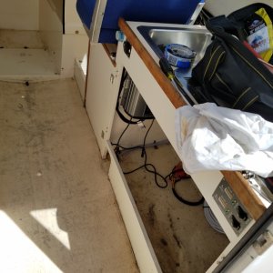 Mascoat project - galley before