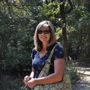 Lori at the Gardens.