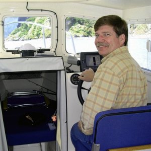 (AnchortownJim) Happy Skipper, Nice Day, Blackstone Bay PWS, 7/31/04