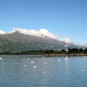 (AnchortownJim) End of Willard Island, Blackstone Bay, PWS, 7/31/04