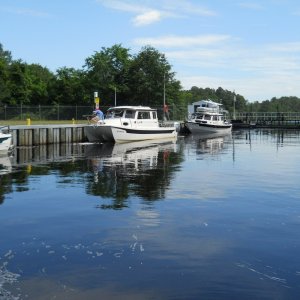 Lady KC in the lock