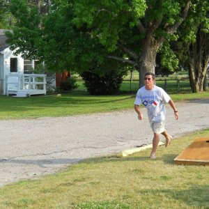 Media 'Tivo action shot cornhole game' in album 'WELCOME TO NORTH CAROLINA'