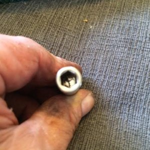 Allen head on brake caliper stud