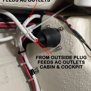 wanted the large battery close to the inverter to reduce resistance and power loss