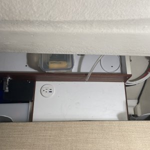 can now make coffee, run the dehumidifier and charge usb items in cabin