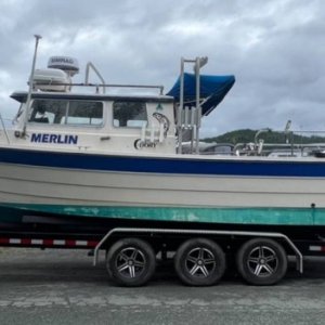 Media '' in album 'previous boat, 1988 22ft smokercraft with a 3.0 omc cobra.  We got Hammerhead because this boat was a maintenance nightmare and I was tired of working on it...  It was a cool boat once it was running good'