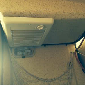 Media '2nd custom wall heater inside v-berth 110v' in album '52 gallon gas tank'