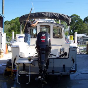 Media 'Boat Prep' in album 'Taking boat delivery from Marc & Charlie of Wefings Marine'