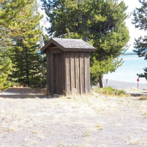 Phone booth.