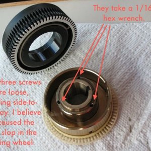 Media 'Fixing issue on Sportpilot that allows steering wheel to wobble side to side (perpendicular to steering motion of wheel).' in album 'Sportpilot drawing'