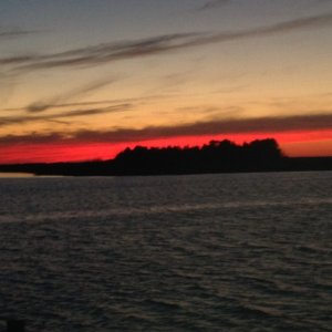 Sunset on Chesapeake Bay - Cristfield, MD