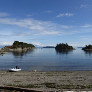 Ewing cove on Sucia Island, Saturday September 3rd.