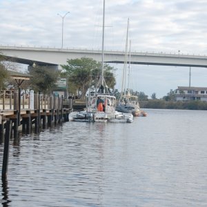 River House Marina in Moore Haven west side of Big O