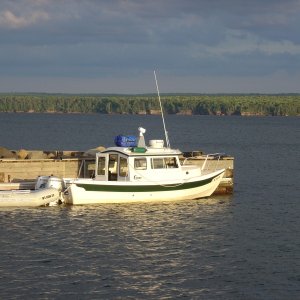 The sun allways shines on a dory