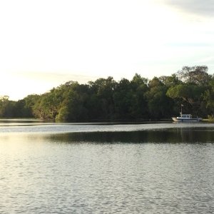 Peaceful evening in DeLeon Springs