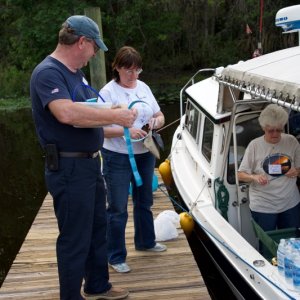 The hard sell: Dock to door service by Sharon and Ken to CA and Bettie