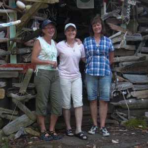 Andrea (Nomad), Ann (Rock-C), Dorothy (Blue Skies).  Conover Cove.