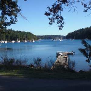 Telegraph Harbour, Thetis Island.