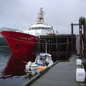 Media 'At the dock with Gordon' in album 'Sunrise on Vancouver Island'