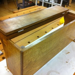 Starboard Step / Box Ready for Finishing