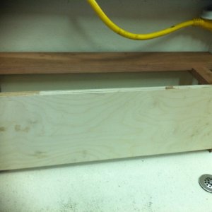 Test Fitting Port Step / Box in Cockpit