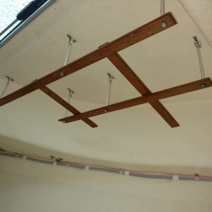 Luggage Tube Storage Rack