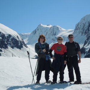 Above Golden, Port Wells, Prince William Sound in early June