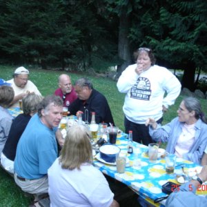 Laurie (LAURNA JO) survived the ride to the Hummingbird Pub