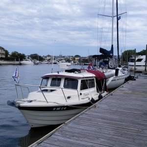At Isle of Palms marina on the ICW, just north of Charleston, SC