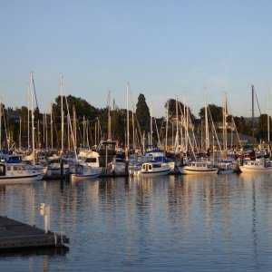 Boats on Saturday night