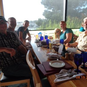 Dinner at Anthony's
  Saturday night