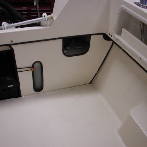 Media 'Above Gas Tank Access.
McMaster Carr sell the Edge trim.
1/4" Self gripping edge trim with metal core part# 24175k16 $1.21 per ft' in album 'Apx 2 cu ft of foam per side'