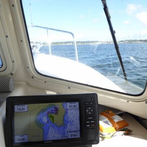 Media 'Arriving at Oak Harbor for lunch' in album 'A full marina at Twin Bridges on Friday evening!'