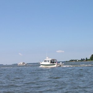 afloat