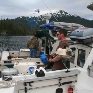 At Anchor, El Capitan Fishing for Dinner (attempting)