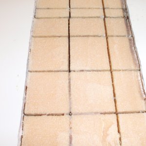 Media 'Close up of the foam core in the cockpit floor.' in album 'Deckplate under porta potti'