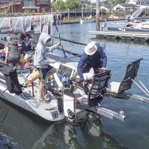 Port Townsend, WA at start of the 2019 Race to Alaska.