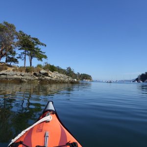 Continuing further out Fossil Bay