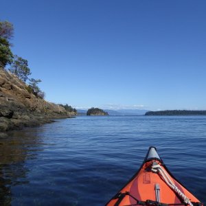 Media 'Paddling out of Eagle Harbor' in album 'Leaving Friday Harbor Sunday morning in flat calm water.'