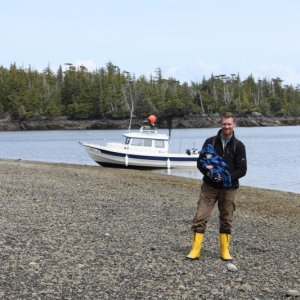 Media 'Beached in welcome harbour' in album 'Launching at Port Ed, BC'