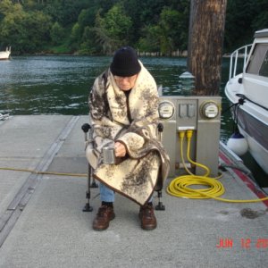 13 June Langley
Homeless guy wears
nice shoes