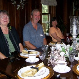 Carol and Rick of Hunky Dory and Betsy from Clover.