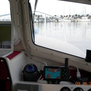 Leaving the Marina