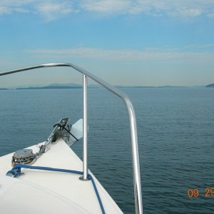 Nice for waterskiing or cruising.