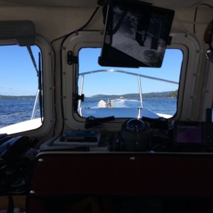 Heading toward Dodd Narrows